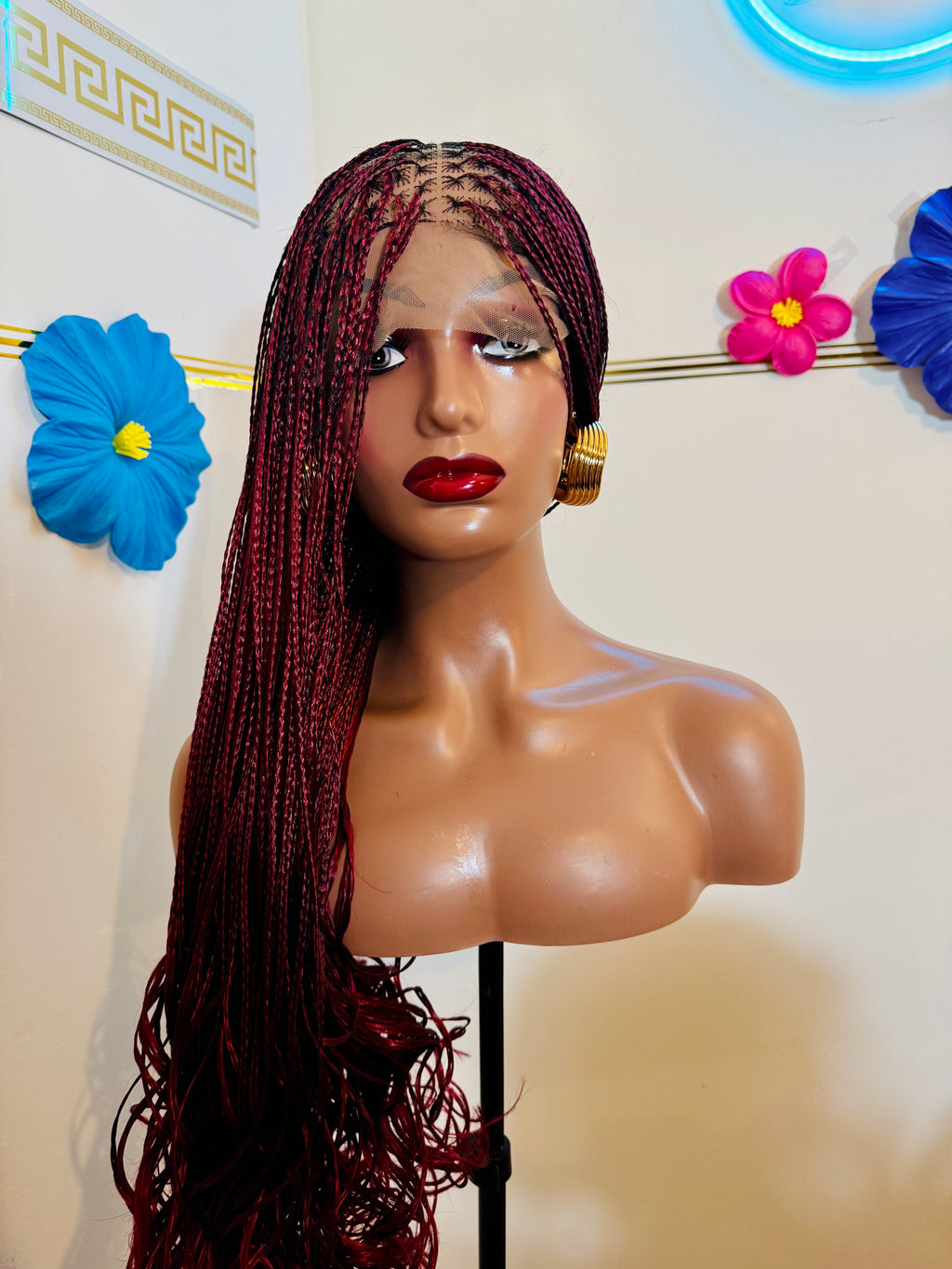 30" Chérie French curls lace wig