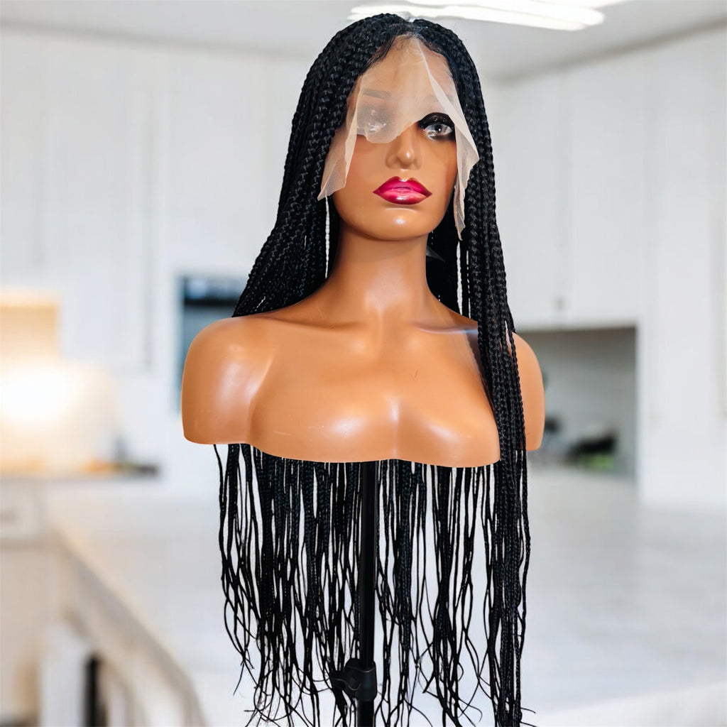 26 inches braided wig