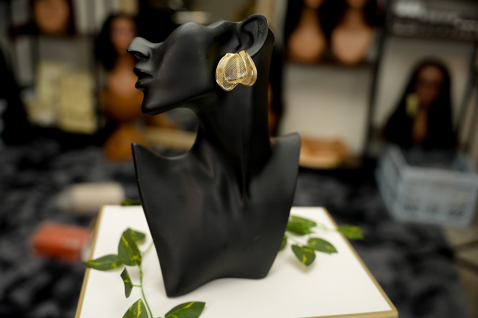 Ohemaa gold earrings