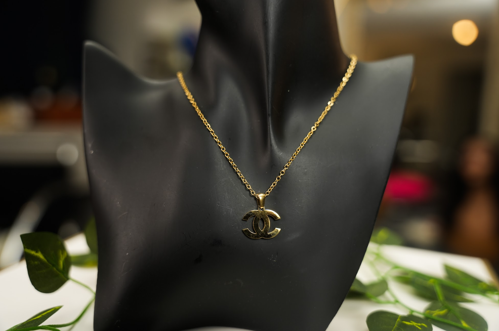 Clara stainless steel necklace set