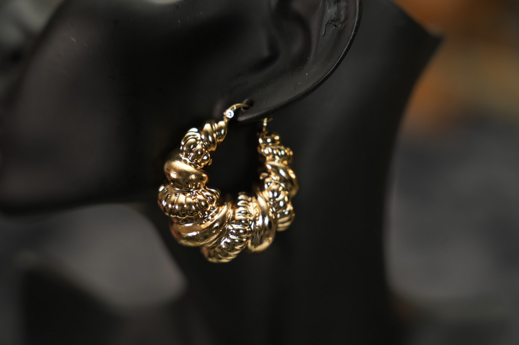 Ada gold earrings