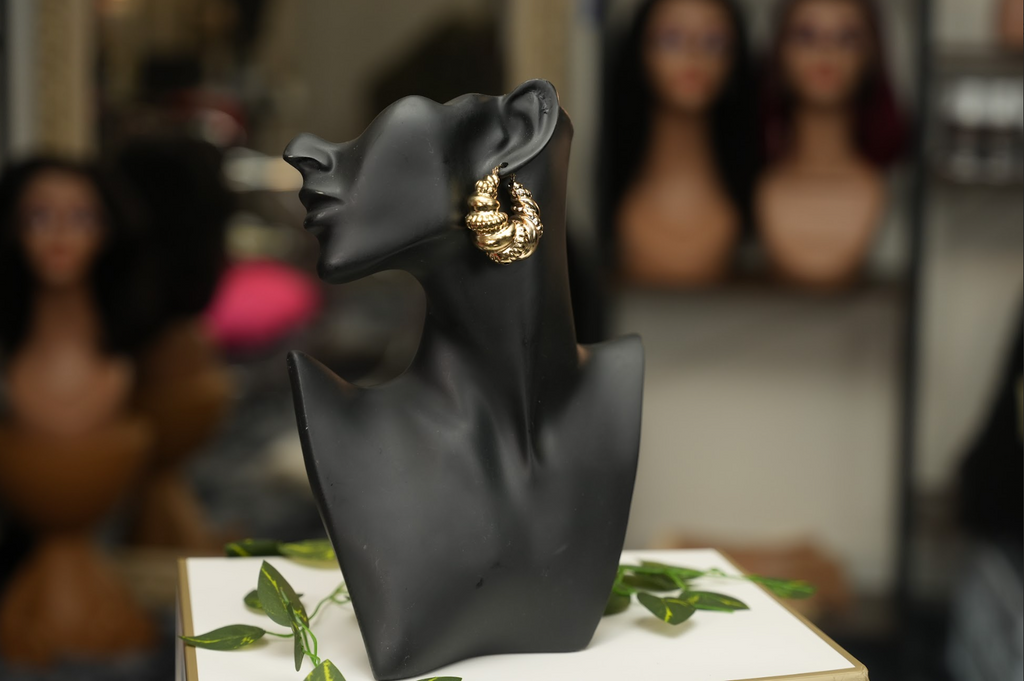 Ada gold earrings