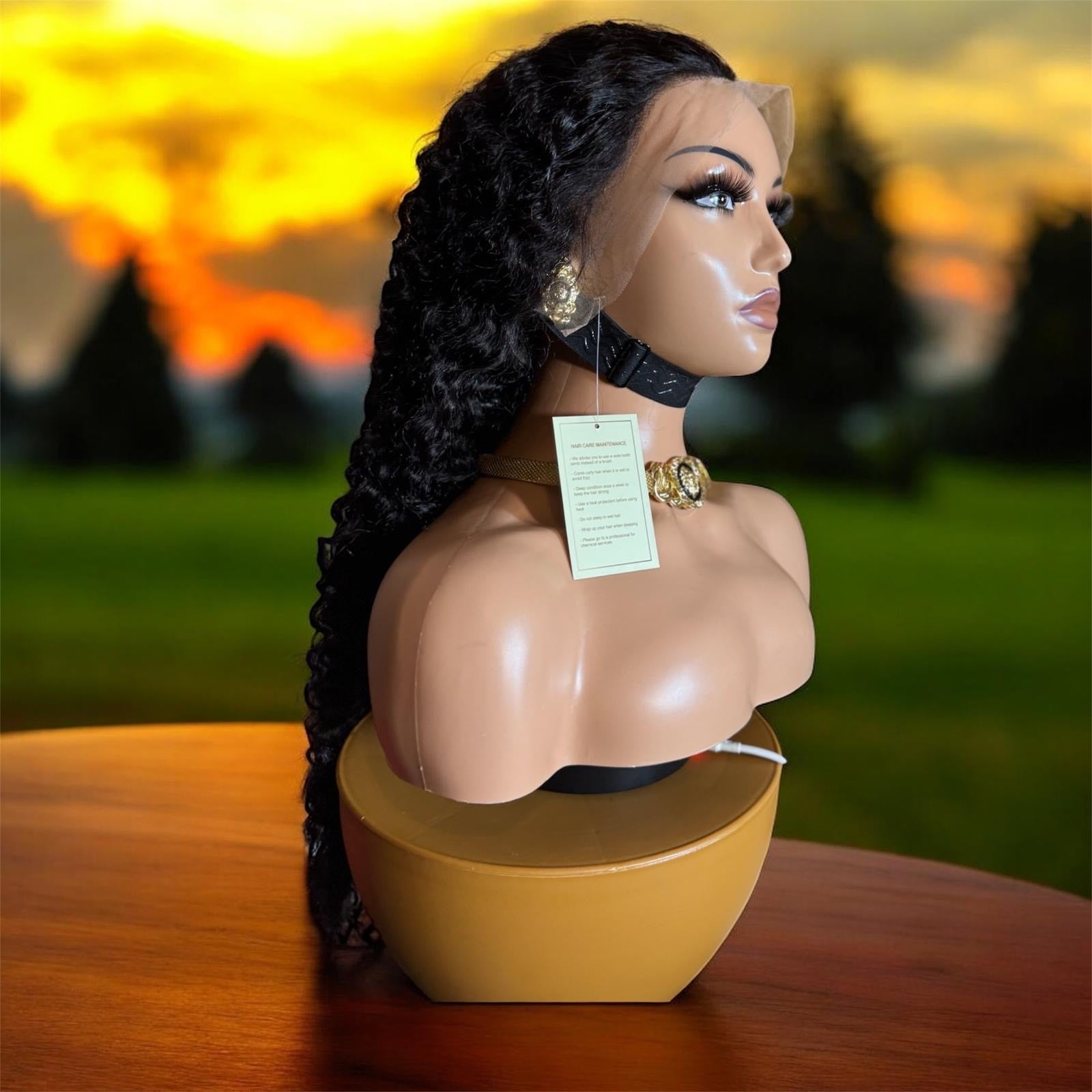 34 inches Burmese curls